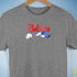Believe Drag Pride Flag Jingle Bell Premium Unisex T-Shirt - Grey Heather